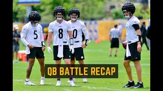 Steelers QB Battle Day One Observations