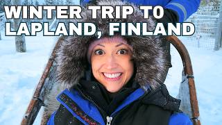 Epic Winter Trip To Lapland, Finland | Igloo Hotels, Dog Sledding \u0026 Northern Lights Chasing ❄️