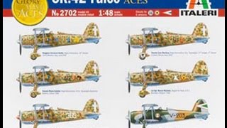 Italeri 1/48 Fiat CR42 'Falco Aces' (Part 1)