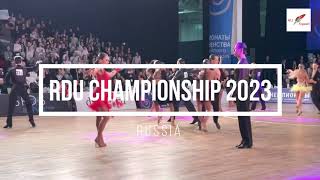 ARMEN TSATURYAN \u0026 DOMINIKA BERGMANNOVA - RUSSIA | 2023 RDU CHAMPIONSHIP, RUSSIA | Chacha Semi-Final