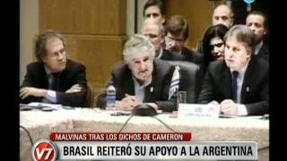 Visión Siete: Malvinas: Brasil reiteró su apoyo a la soberanía argentina