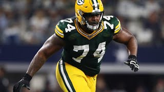 Packers LT Elgton Jenkins out with a  non-contact left knee injury