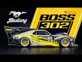 ‘69 Ford Mustang BOSS 302 Time attack Hot Wheels Custom