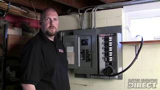 How to Connect a Portable Generator to Manual Transfer Switch