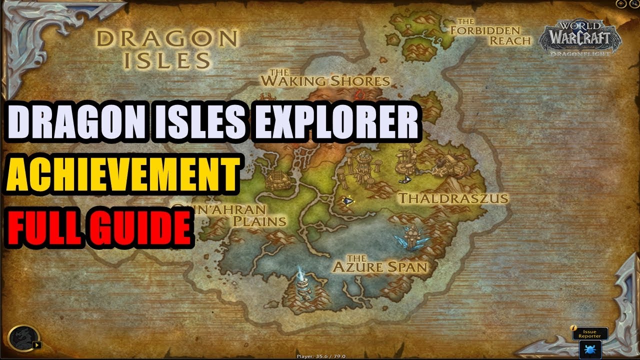 Dragon Isles Explorer Achievement WoW - YouTube