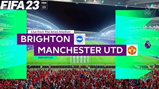 FIFA 23 | Brighton vs Manchester United - Match Premier League Season - PS5 Full Gameplay
