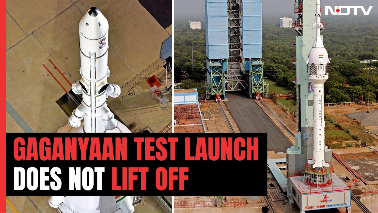 First Test For India S Human Spaceflight Mission Gaganyaan On Hold