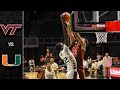 Virginia Tech vs. Miami Men's Basketball Highlights (2020-21)