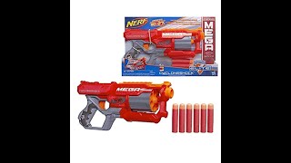 [황스TV] mega  nerf gun   메가 너프 사이클론 쇼크 !    리볼버형 대형권총!