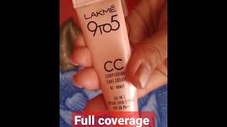 LAKME CC Cream Review #shorts #ytshorts #trending