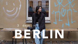 Berlin travel vlog | things to do 🇩🇪 vintage clothing store, cafe, wine bar, restaurant, gallery