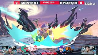 Shark Tank #129 Grand Final - POW | Monte (Mr. Game \u0026 Watch) Vs. Kiyarash (Luigi) - SSBU Tournament