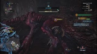 【MHW】不動の装衣入手クエスト 歴戦ヴァルハザク\u0026歴戦オドガロンの狩猟 ソロチャージアックス初見