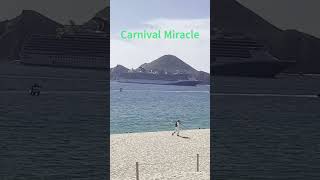 Say hello to the Carnival Miracle! #shorts #cruiseship #funny #cool #news #cruise #lol #hello #water