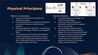 Phys 230 Explain Something Project: Generators and Motors