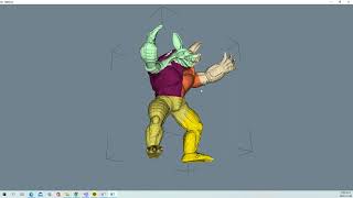 VTK Example - OBBDicer Armadillo - Cxx
