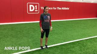 Sprint Mechanics: Ankle Pops