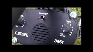 C.Scope 3MXi Pro Deep test without clay/Metal Detector test