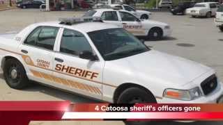 4 Catoosa County Sheriff's officers gone