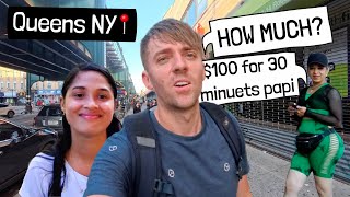 I investigated Girls at Roosevelt Avenue Queens New York! 🇺🇸
