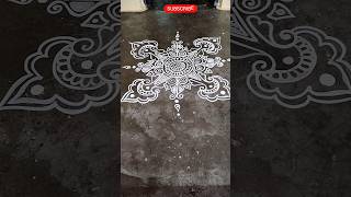 Big jhoti design for puja and parvana #jhotirangoli #alpona #viralshort #art #youtubeshorts