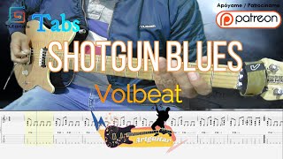 Volbeat - shotgun blues - cover guitar(NEW SONG 2021) + tabs