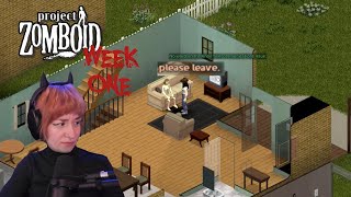 The days of our (very short) lives - Project Zomboid Week One Mod