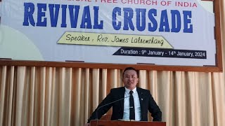 Rev. James Lalremthang Sermon. 14/1/2024 Hmarveng EFCI Church