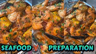 Viens on prépare le seafood 🍤 s🦞 ensemble / let’s cook 🧑‍🍳 together