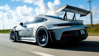 1 Hour | Porsche 992 GT3RS Exhaust and Driving | 4K