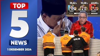 TOP5NEWS - Tangis Presiden Prabowo di Hari Guru hingga Quick Count Litbang Kompas di Sejumlah Daerah