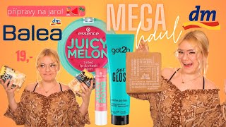 🍹 OBŘÍ NÁKUP z drogerie DM | BALEA, ESSENCE a další HAUL