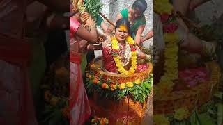 Eedamma Shakthi// vijayalaxmi//Yellamma thalli pandaga// landha Pooja//pacharigadda Miryalaguda🙏🙏