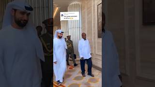 President Museveni Walks in Abu Dhabi #museveni