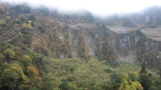 富山県立山　称名滝　悪城の壁