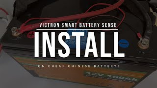 VictronConnect Smart Battery sense on a  cheap chinese battery