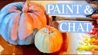 time for an art reset! 🌱 paint and chat - no music