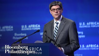 U.S. Secretary of the Treasury Jacob Lew Speaks at the U.S.-Africa Business Forum