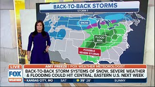 Major Storms Of Snow, Severe Weather, Flooding Could Hit Central, Eastern US Next Week