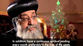 H.H Pope Tawadros II 's  greeting to the Coptic congregation in the occasion of the Nativity Feast