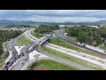 09-29-2024 Asheville, NC - Drone shots of damage and flooding from Helene