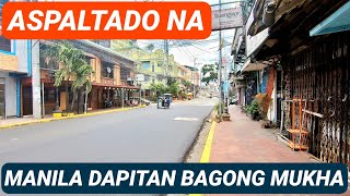 GALING MO ISKO! PINATAG MO | PAG ASPALTO NASIMULAN NA DAPITAN ST. SAMPALOC MANILA WALKING TOUR