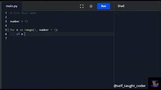 Fizz Buzz Game Using Python