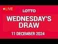 The National Lottery Lotto Draw Live results from Wednesday 11 December 2024 | tonight's lotto