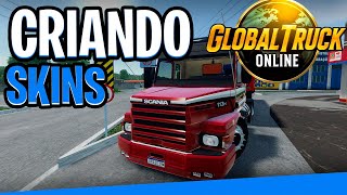 💥 LIVE ON 💥GLOBAL TRUCK  ONLINE - CRIANDO SKINS DO GRUPO E DO CANAL