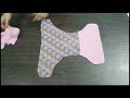 पाएं डायपर के खर्चे से छुटकारा make cloth diaper for baby at home l waterproof reusable diaper l