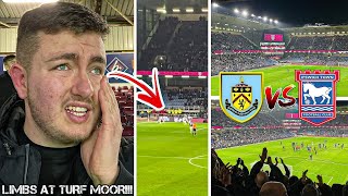 BURNLEY VS IPSWICH TOWN | 2-1 | 94TH MINUTE HEARTBREAK AS IPSWICH GET KNOCKED OUT OF THE FA CUP!!!