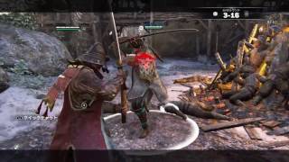 For Honor - 剣聖ディフレクト崩し練習