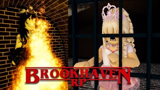 UNE PRINCESSE MALÉFIQUE ME REND VISITE SUR BROOKHAVEN 🏡 RP ! Roblox horror movie