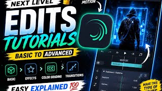 Alight motion basics tutorials ( next level editing tutorial part 1#alightmotion#basics#videoediting